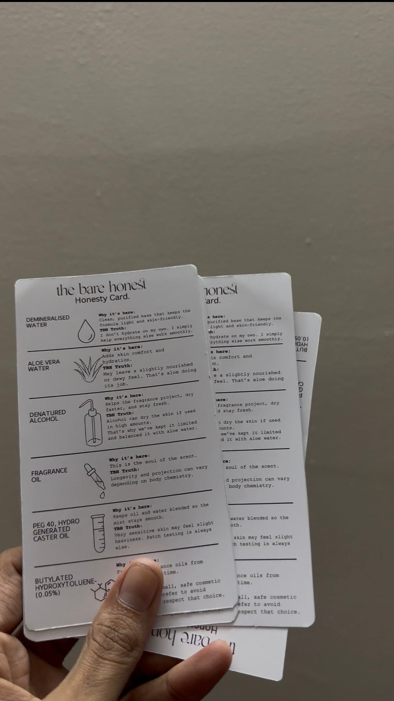 We Put the Cons of Our Own Product on a Card. And Sent It Inside Every Order.